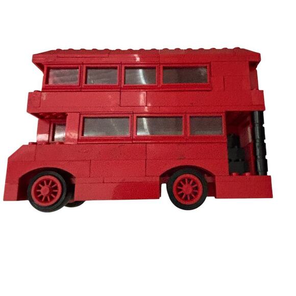 Vintage 1974 LEGO London Bus Red Original Box & Instructions – Made in Denmark - Picture 2 of 7